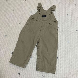 オシュコシュ(OshKosh)のOshkosh ベージュ サロペット オーバーオール(パンツ)