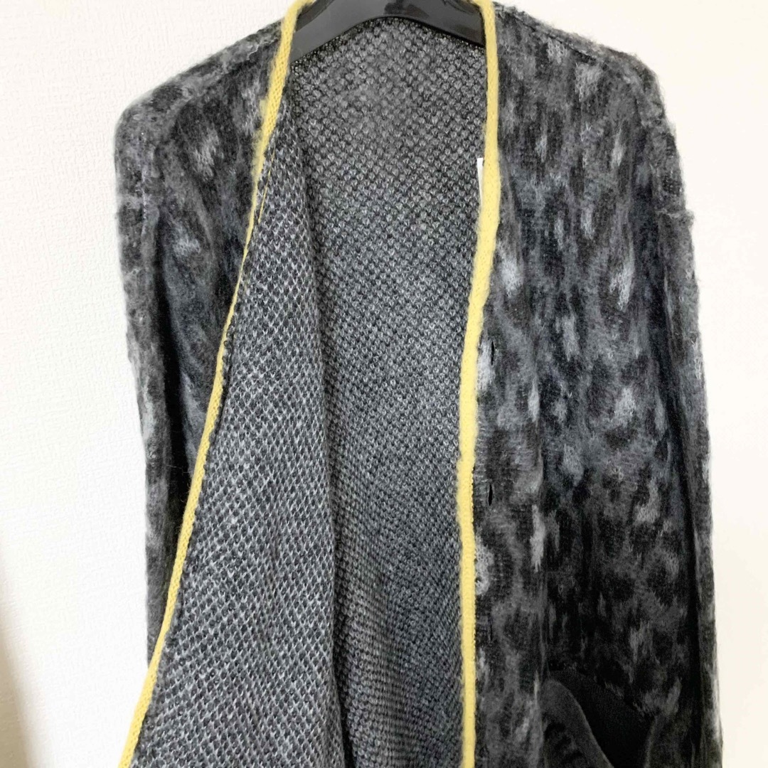 sacai(サカイ)のsacai Leopard Jacquard Knit Cardigan 4 メンズのトップス(カーディガン)の商品写真