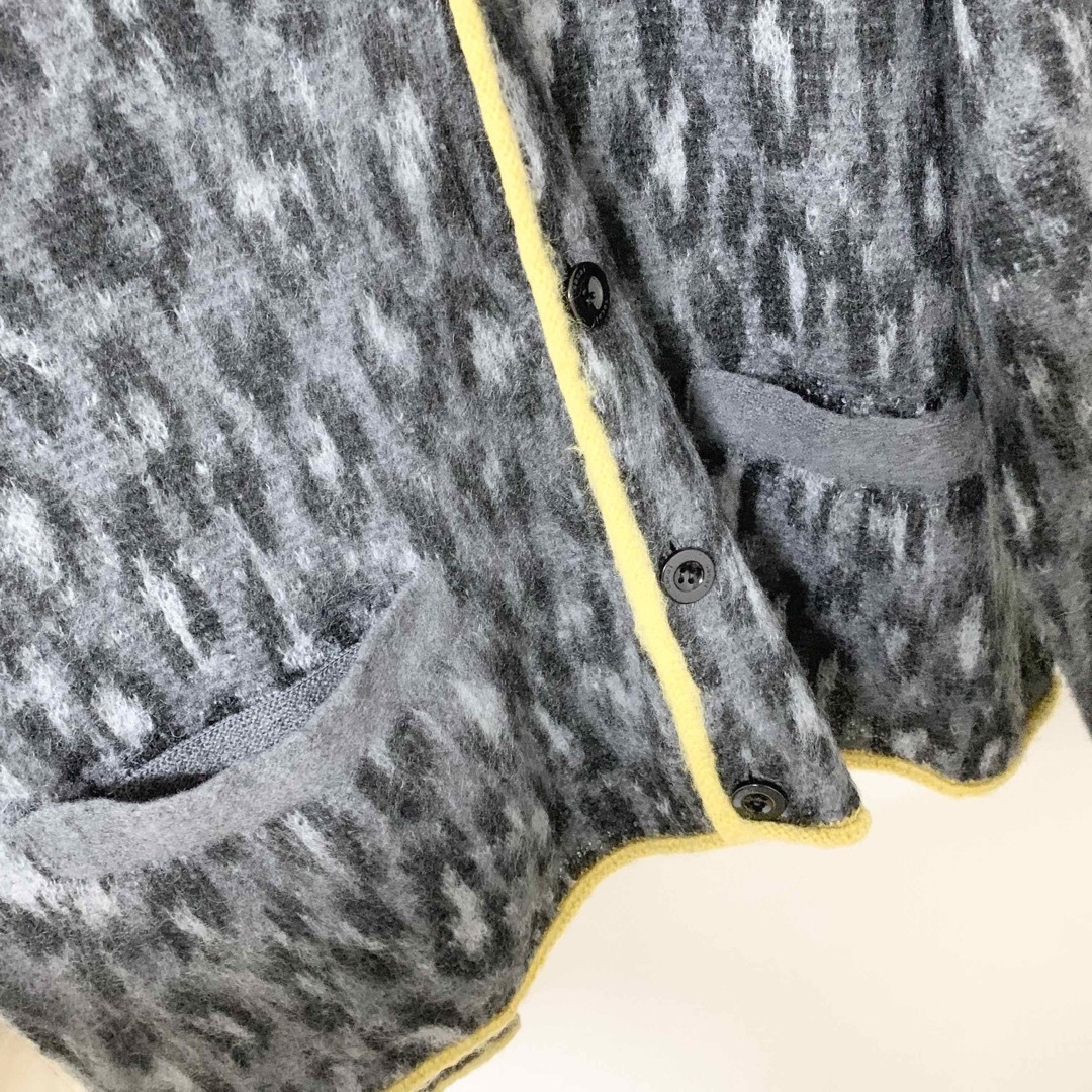 sacai(サカイ)のsacai Leopard Jacquard Knit Cardigan 4 メンズのトップス(カーディガン)の商品写真