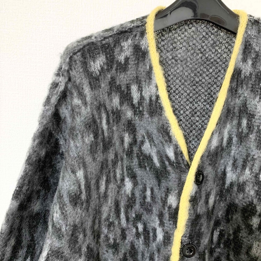 sacai(サカイ)のsacai Leopard Jacquard Knit Cardigan 4 メンズのトップス(カーディガン)の商品写真