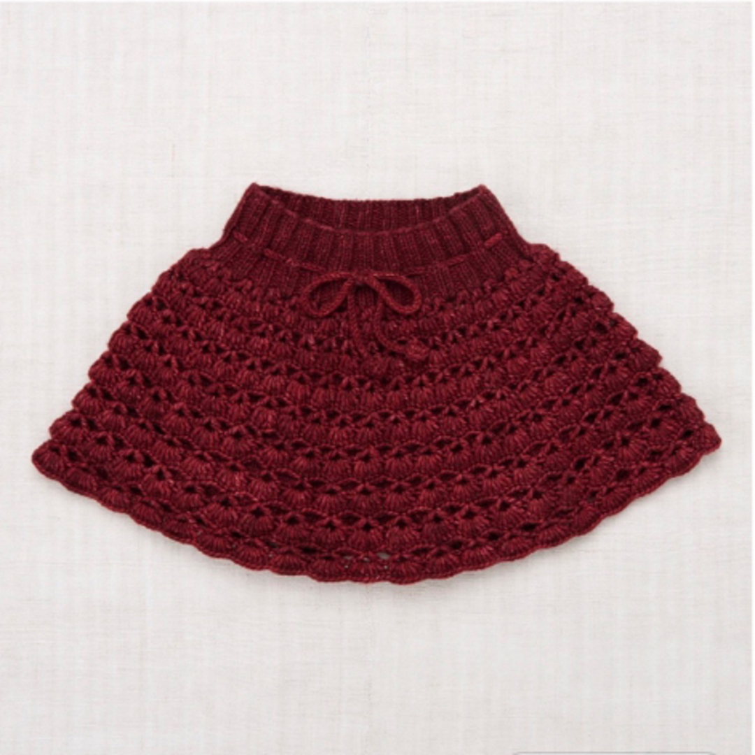 Misha and Puff crochet skating skirt 5Yスカート