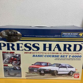 バンダイ プレスハード スロットカーセット 1/55トヨタAE86T-6000