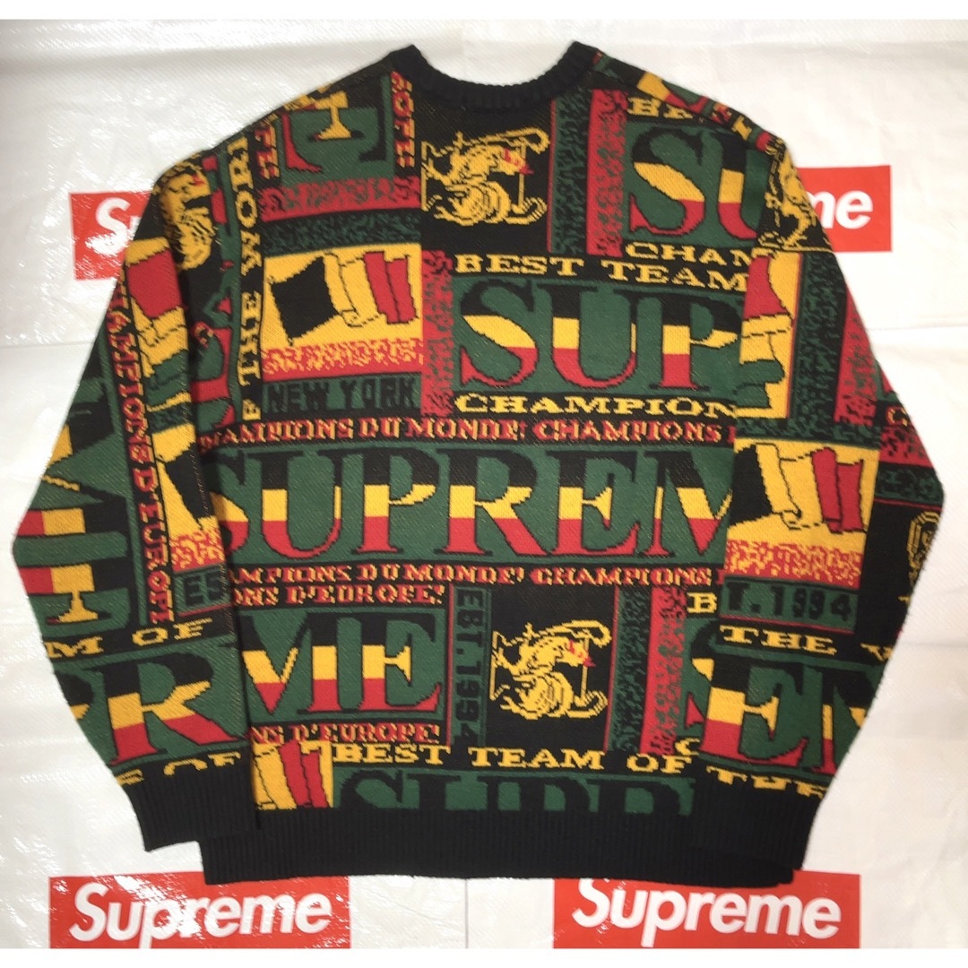 Supreme(シュプリーム)のSupreme シュプリーム Scarf Sweater / M メンズのトップス(ニット/セーター)の商品写真