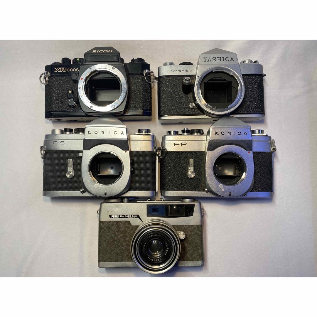 Nikon FUJI PETRI YASHICA等 カメラまとめ売り19台 - フィルムカメラ