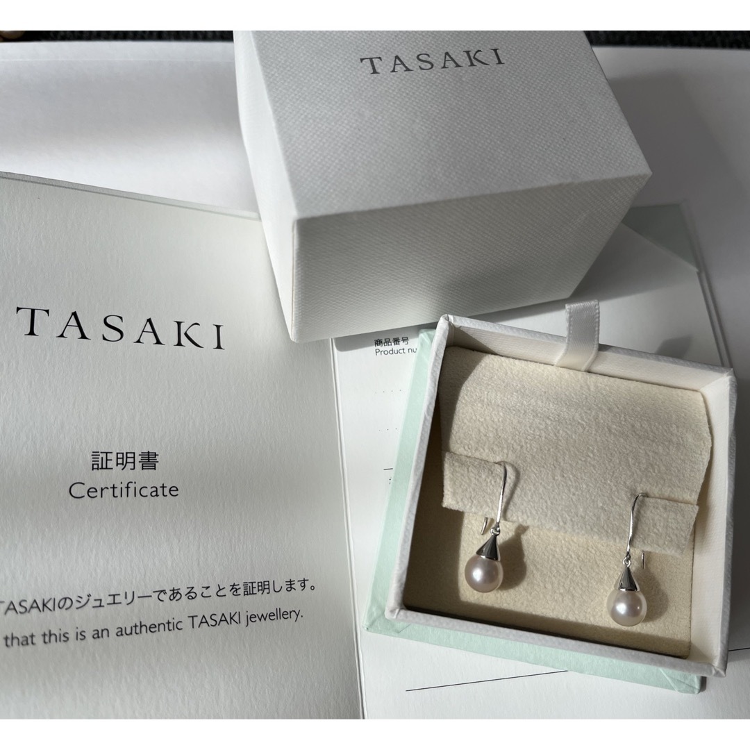 タサキタサキ　TASAKI あこや真珠　イヤリング