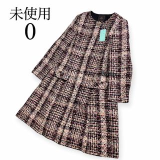 【美品】TOCCA 定価8万円　コート　オレンジ　フード　ファー　カシミヤ