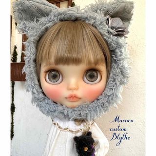 カスタムアイシードール✻付け耳あり男の子カスタム✻女の子ボディ-