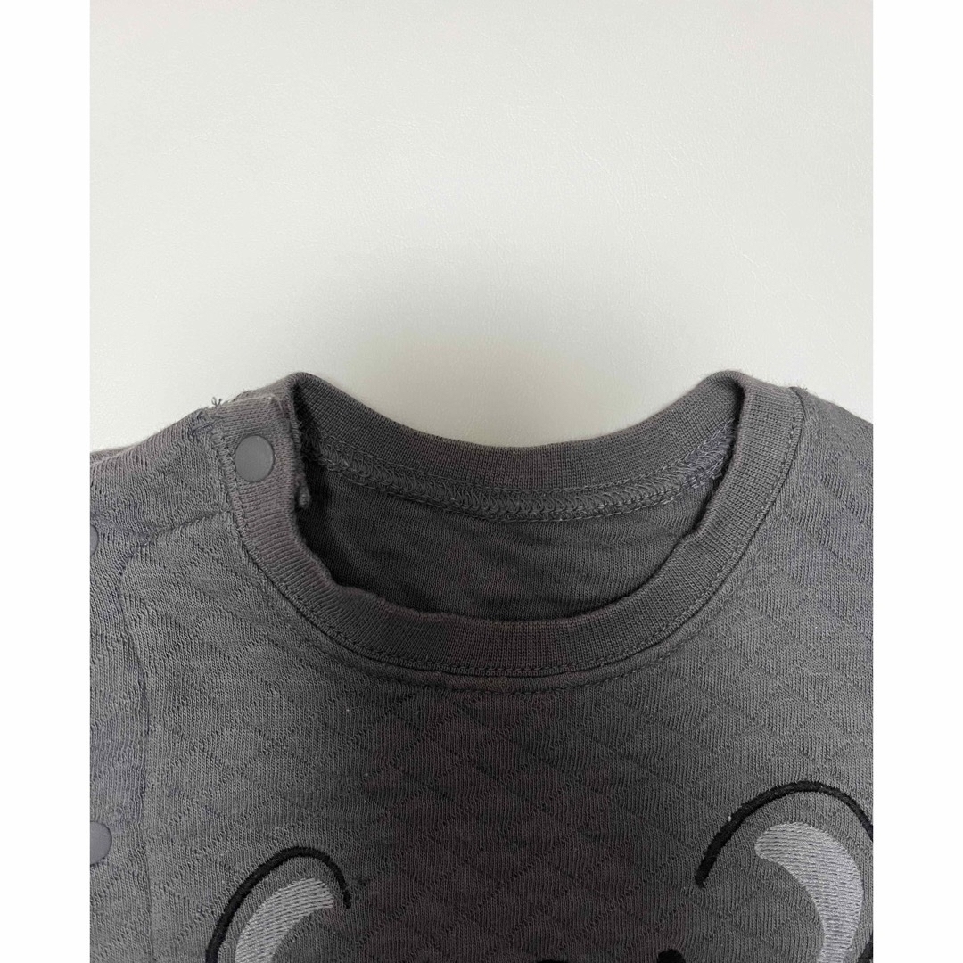UNIQLO(ユニクロ)のUNIQLO  キルトカバーオール(コアラ、プーさん) size60 キッズ/ベビー/マタニティのベビー服(~85cm)(カバーオール)の商品写真
