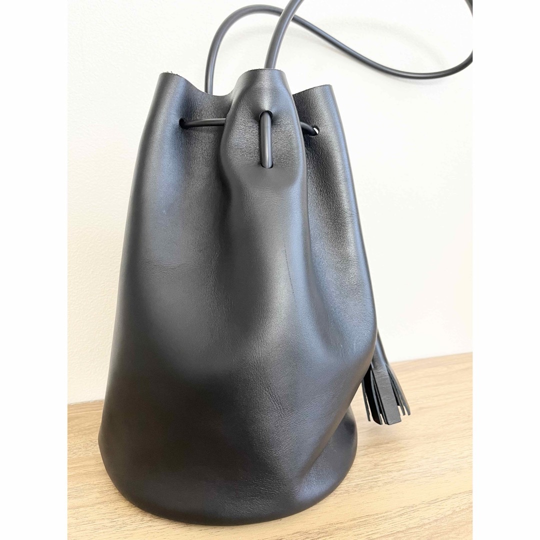 building block bucket bag レザー ショルダーバッグ