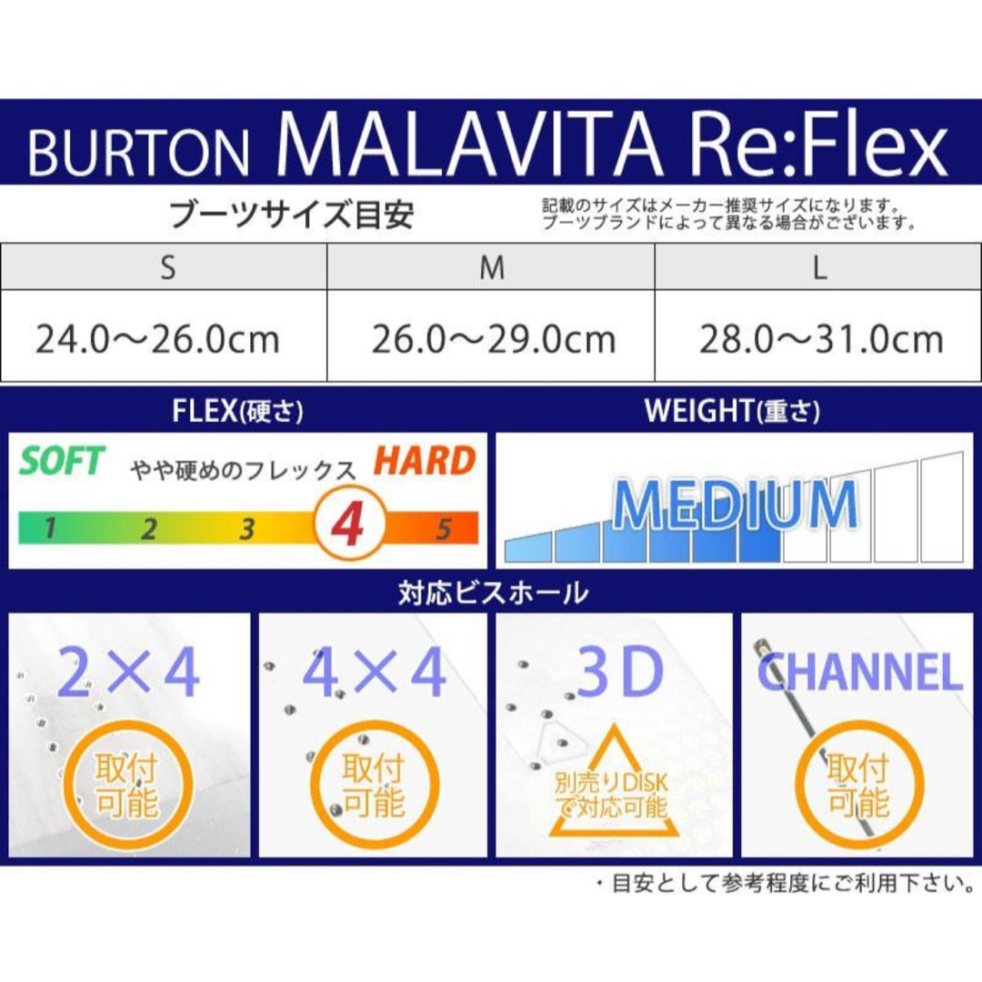 BURTON - バートンMalavita 18-19 Re:flex サイズMの通販 by yuki's