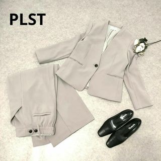 プラステ(PLST)のプラステ　PLST セットアップ　ノーカラージャケット　M/S(スーツ)