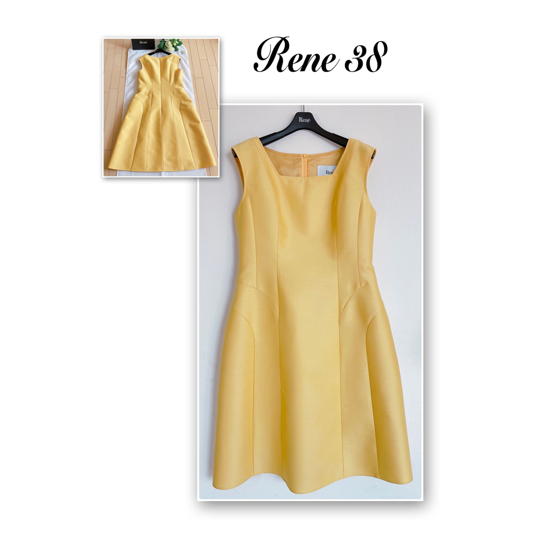FOXEY - Rene 2020年高級ウールシルクワンピース38 極美品 foxeyの通販