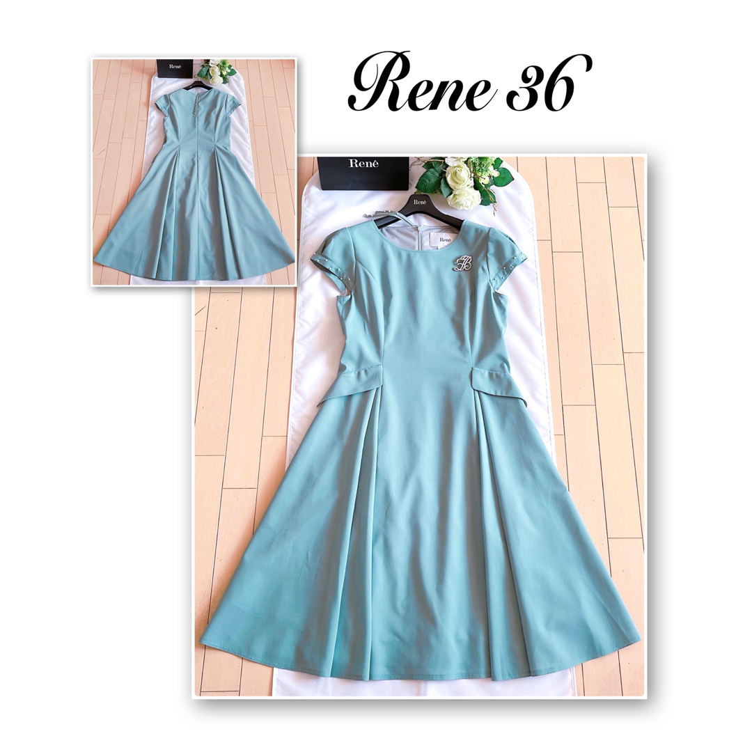 Rene 2020年お嬢様ワンピース36 新品同様 foxey Rene 2020年お嬢様ワンピース36 新品同様 foxey