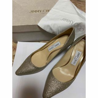 ジミーチュウ(JIMMY CHOO)のジミーチュウ  グリッターパンプス(ハイヒール/パンプス)