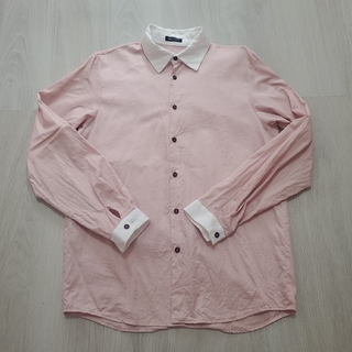 ミルクボーイ(MILKBOY)のMILKBOY ♡ピンクシャツ♡ 綿100%(シャツ)