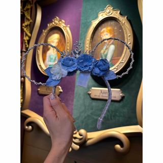 【新品未使用】香港ディズニーランド　アナ雪エリア限定　カチューシャ