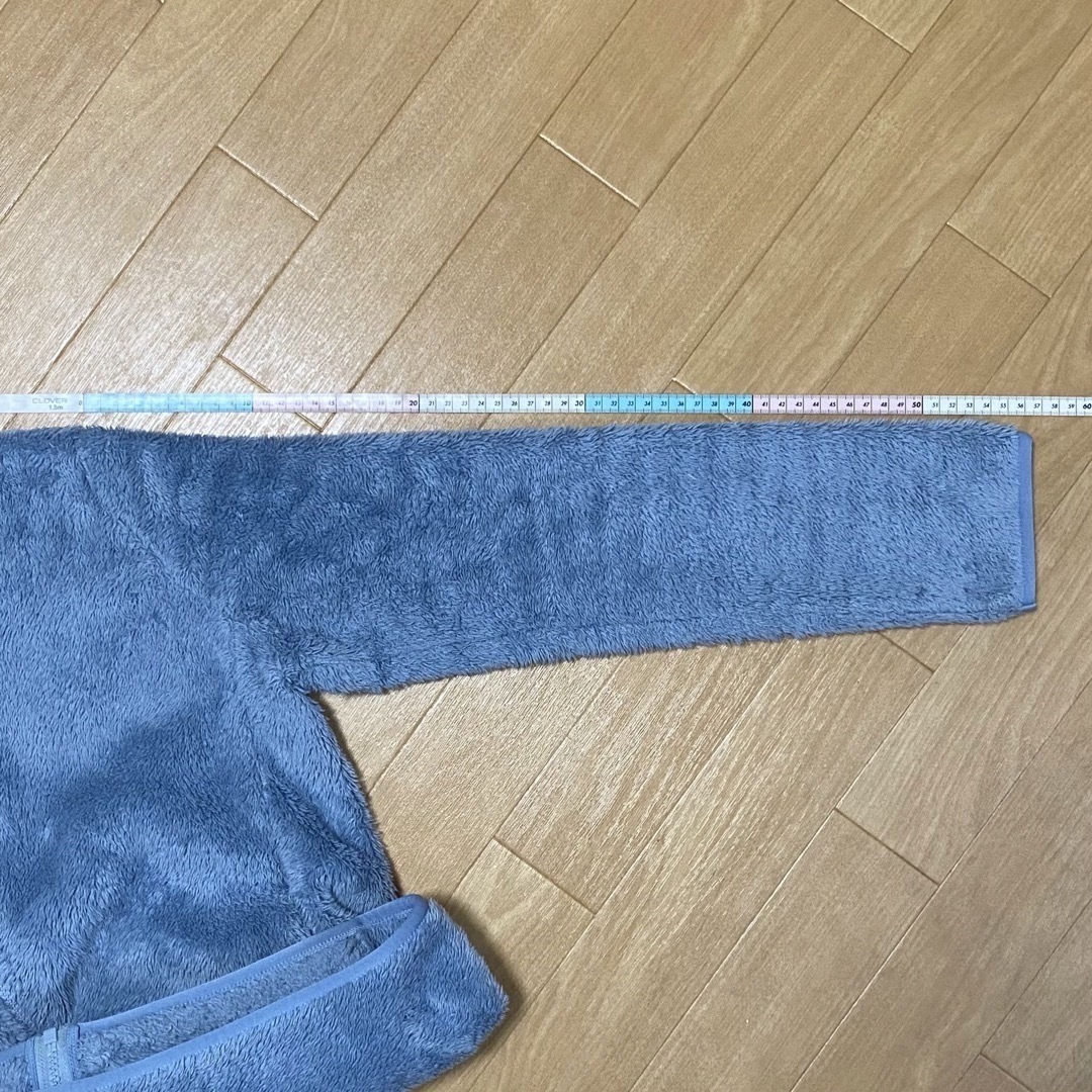 UNIQLO(ユニクロ)の【UNIQLO】ファーフリース M 150 160 キッズ/ベビー/マタニティのキッズ服女の子用(90cm~)(ジャケット/上着)の商品写真