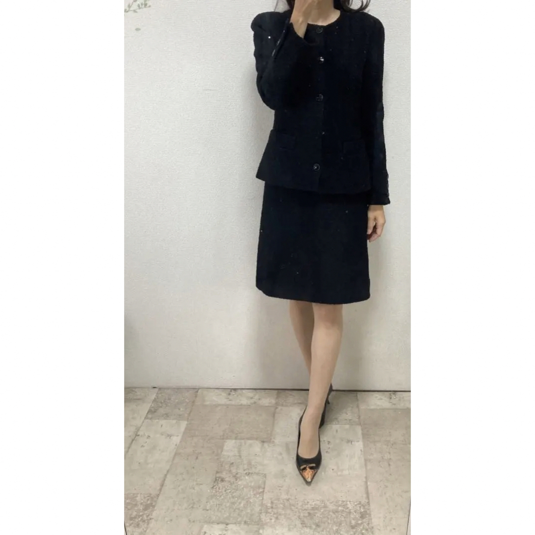 購入先【美品】M'S GRACYエムズグレイシー スカートセットアップスーツ