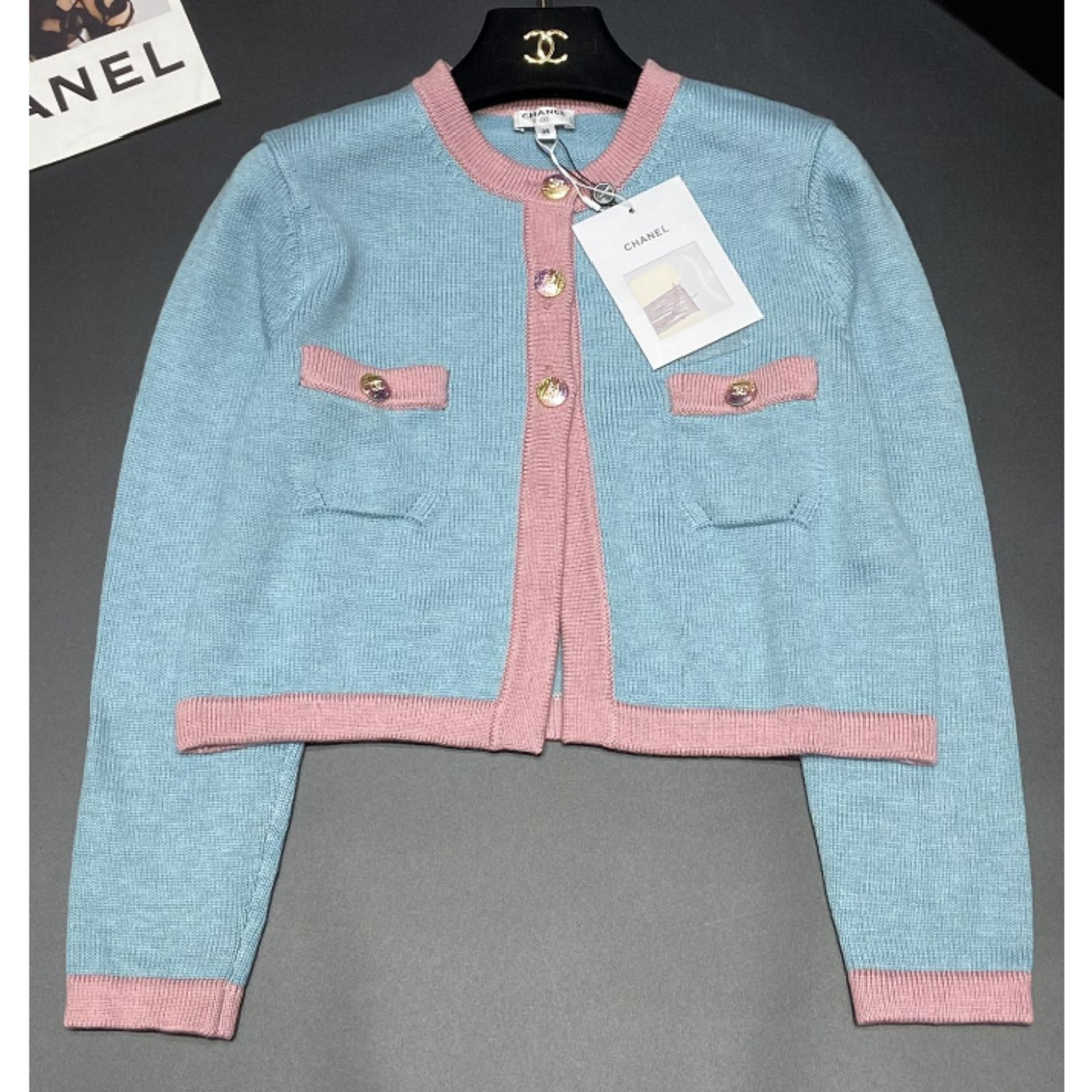 CHANEL - CHANEL シャネル☆カーディガン☆38 美品の通販 by sv's shop
