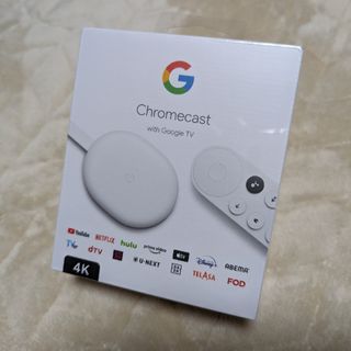 グーグル(Google)のChromecast with Google TV 4K（ホワイト）(その他)