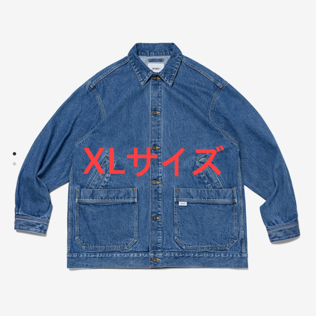 wtaps 2018SS denim daddy jacket サイズL