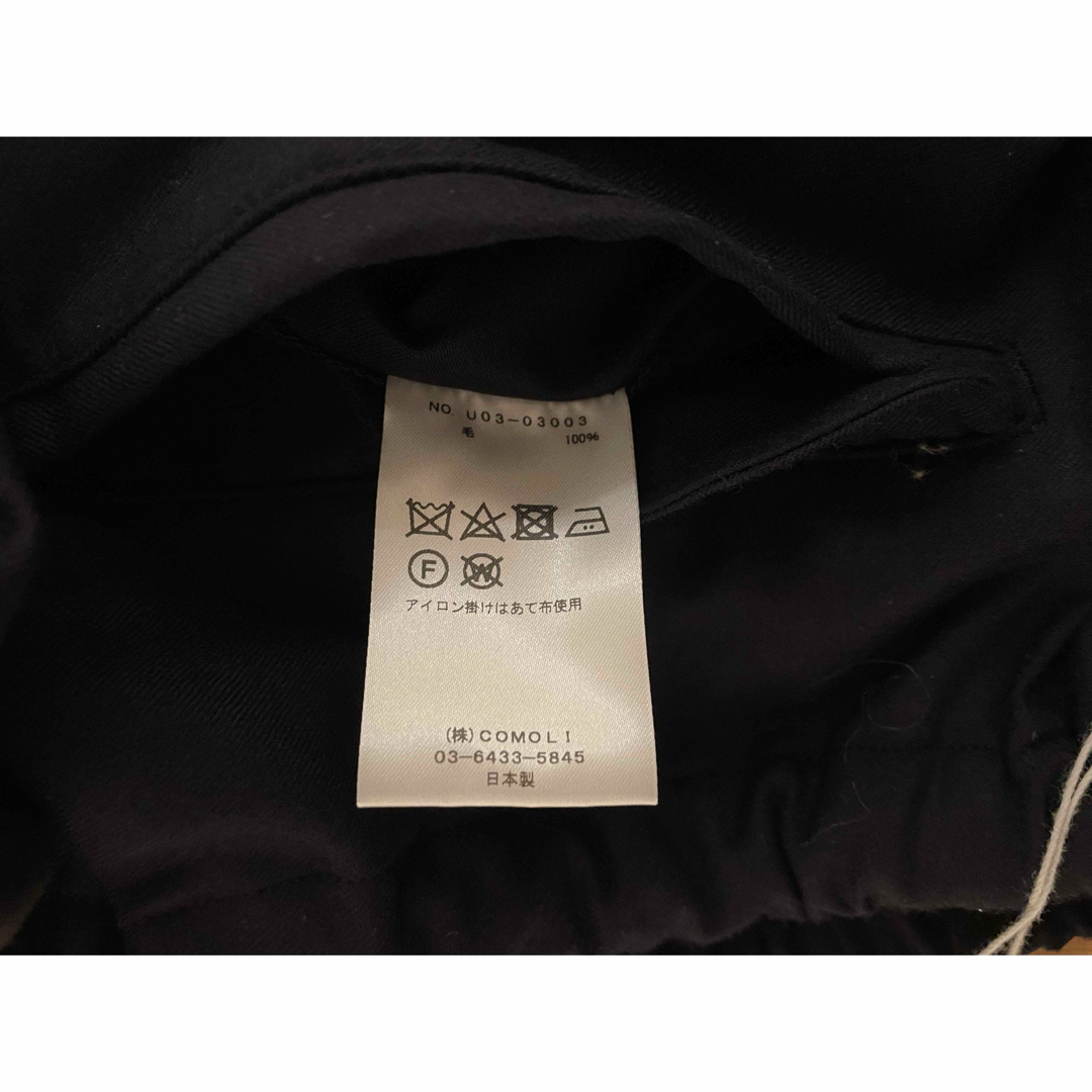 COMOLI - COMOLI 21aw ウールフラノ ドローストリングパンツ 2 COMOLI - COMOLI 21aw ウールフラノ ドローストリングパンツ 2