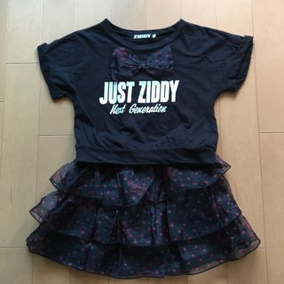 ジディー(ZIDDY)のZIDDY ジディ  セットアップ（150㎝・140㎝）黒(ワンピース)