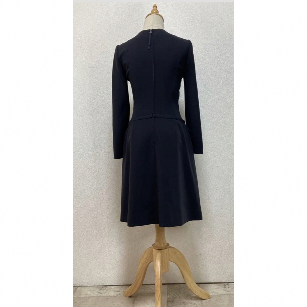 FOXEY NEW YORK - 美品フォクシーニューヨークとろみ素材ネイビー