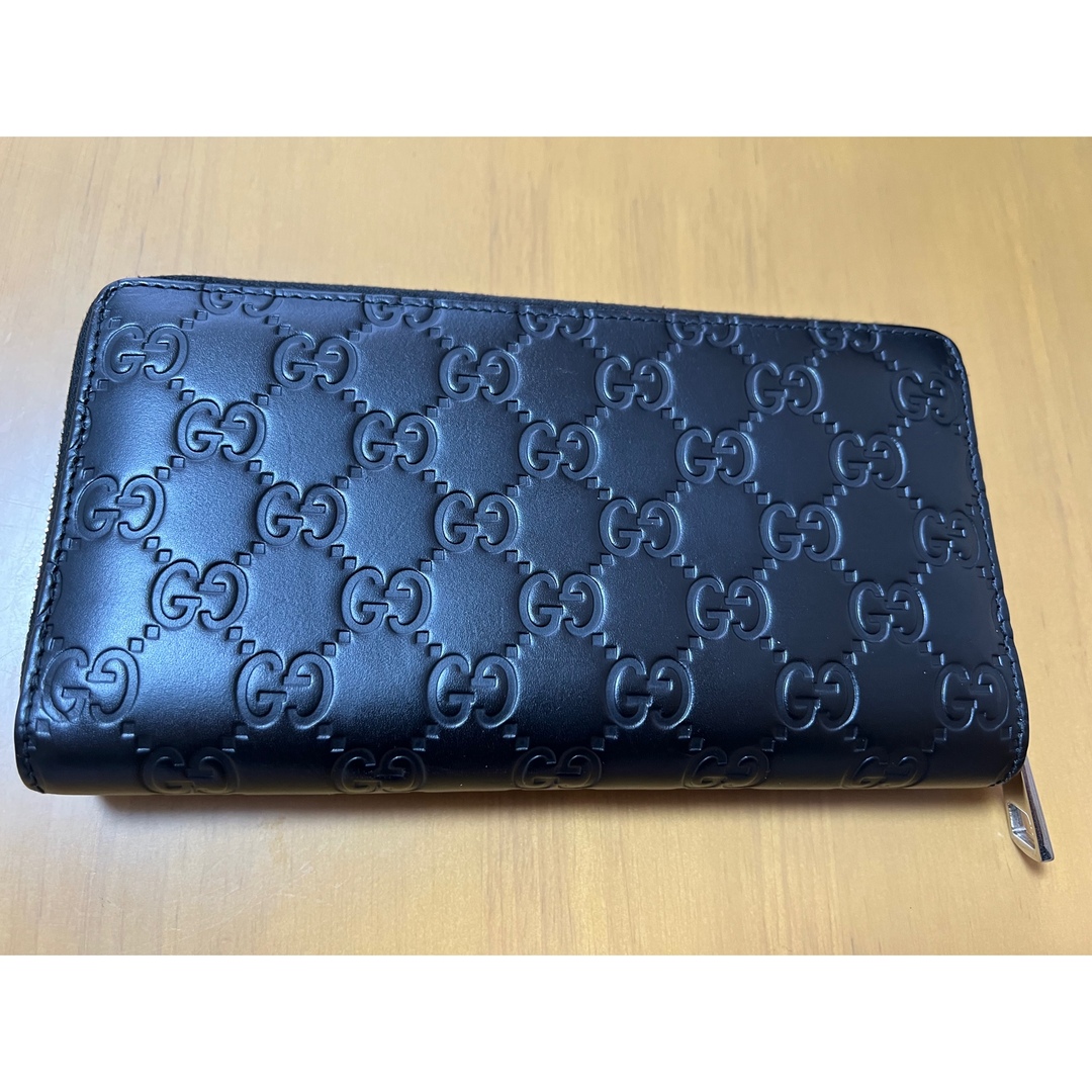 Gucci - 美品⭐︎ グッチ GUCCI ラウンドファスナー レザー 財布の通販
