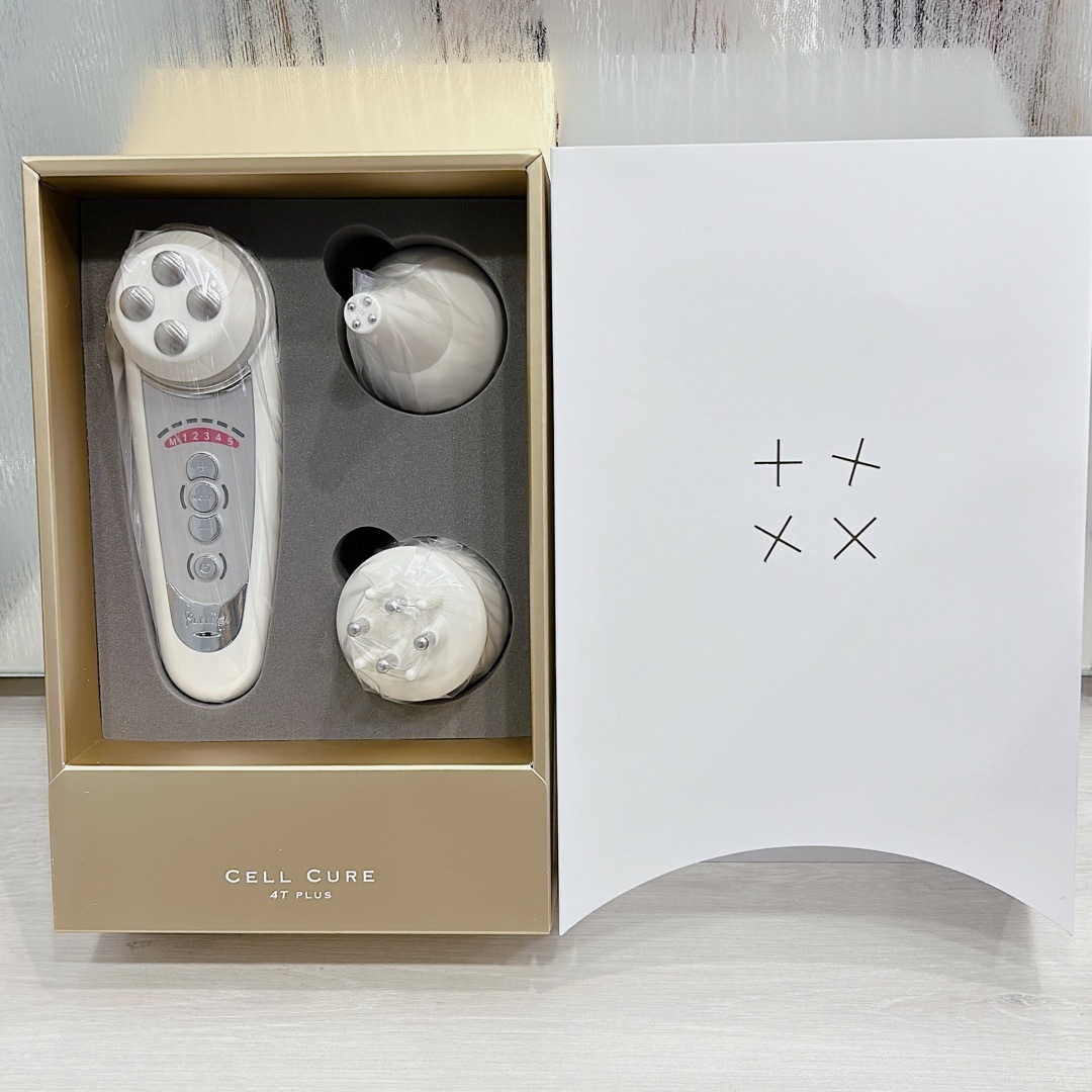 セルキュア 4T PLUS 美顔器 ベレガ - 美容/健康 セルキュア 4T PLUS 美顔器 ベレガ - 美容/健康