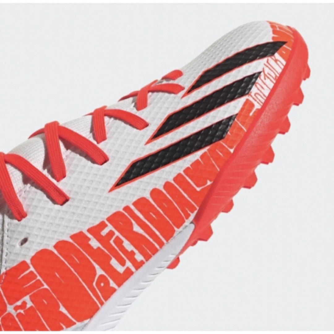 adidas(アディダス)の送料無料 新品 adidas スピードポータル MESSI.3 TF J23.5 スポーツ/アウトドアのサッカー/フットサル(シューズ)の商品写真
