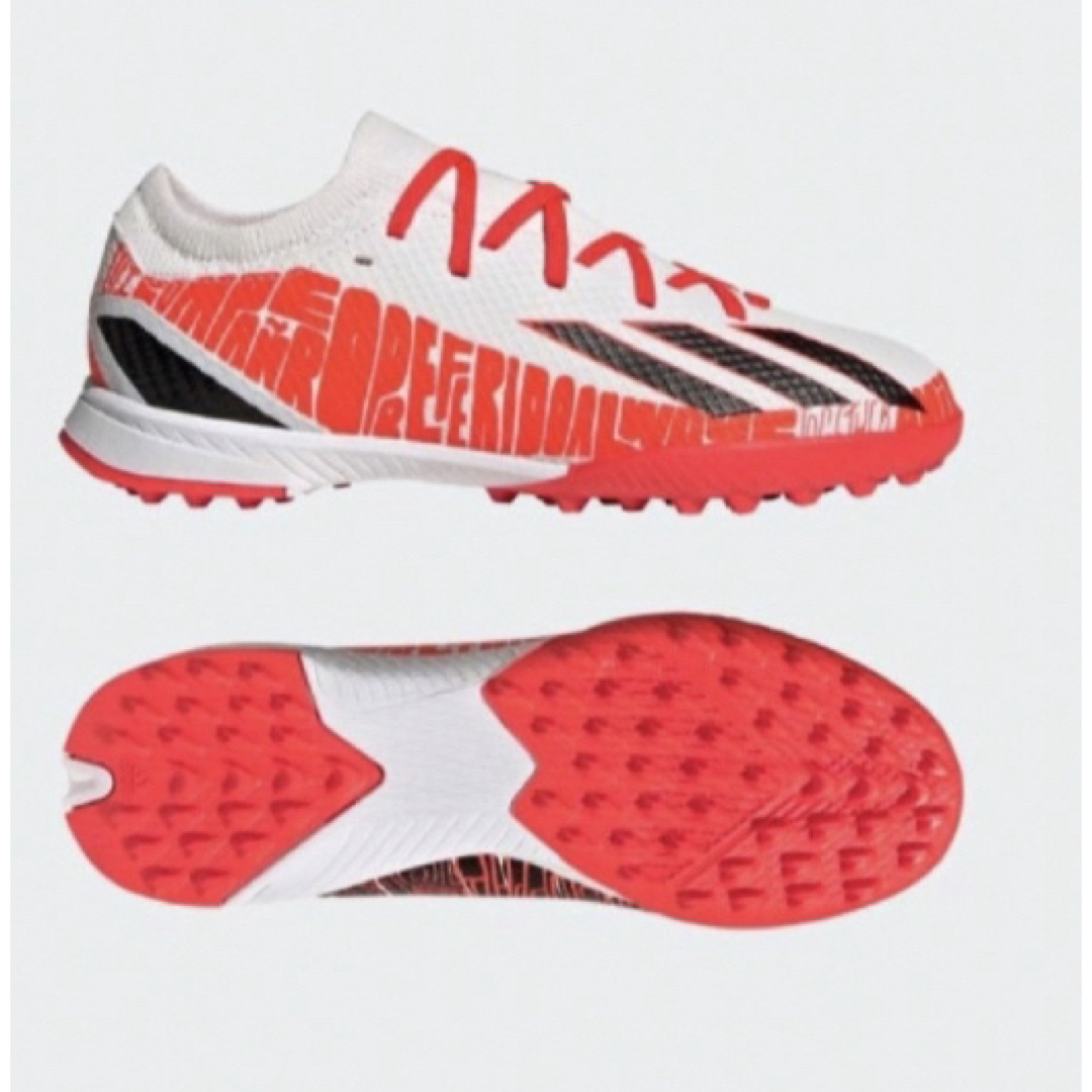 adidas(アディダス)の送料無料 新品 adidas スピードポータル MESSI.3 TF J23.5 スポーツ/アウトドアのサッカー/フットサル(シューズ)の商品写真