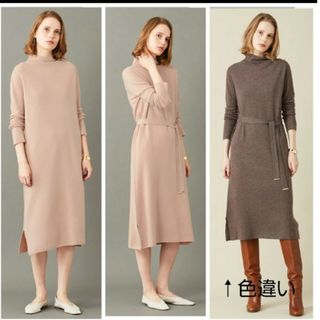 ベイジ(BEIGE,)のBEIGE, ベイジ ニット ワンピース サイズ２(ロングワンピース/マキシワンピース)