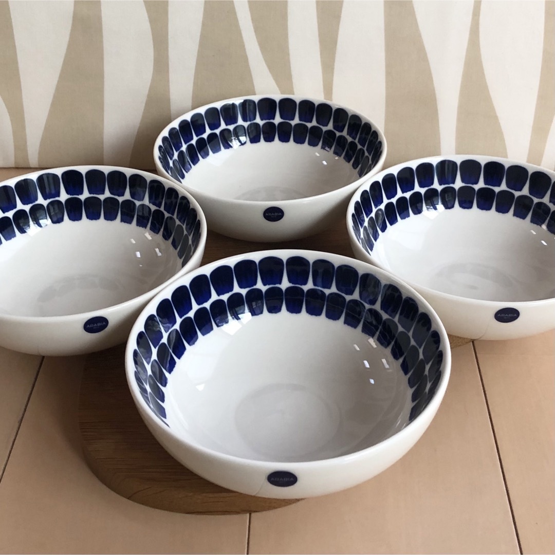 ARABIA - 新品 4個 ARABIA TUOKIO アラビア トゥオキオ ボウル ARABIA - 新品 4個 ARABIA TUOKIO アラビア トゥオキオ ボウル