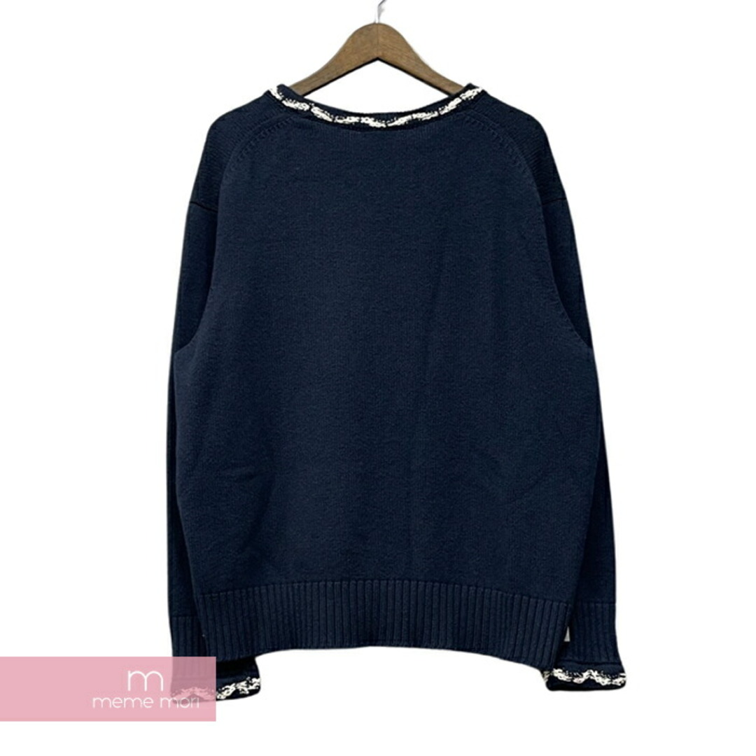 CHANEL 2021SS Cashmere Sweater P70495K10069 シャネル カシミヤセーター ニット ココマーク ネイビー  サイズ50【231117】【中古-A】【me04】