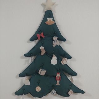 スリーコインズ(3COINS)のスリコ♡クリスマスタペストリー(絵画/タペストリー)