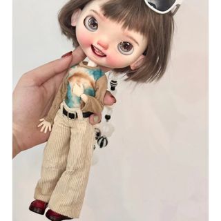 1/6ドールアウトフィット ブライス リカちゃん ポピーパーカー・バービー人形(人形)