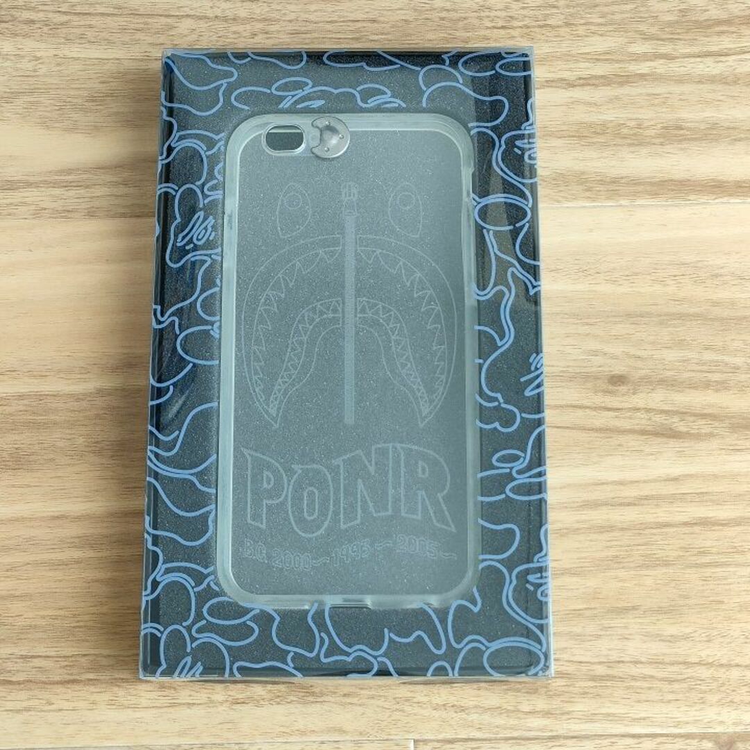 A BATHING APE(アベイシングエイプ)のiPhone6 アベイシングエイプ Shark PONR 602c スマホ/家電/カメラのスマホアクセサリー(iPhoneケース)の商品写真