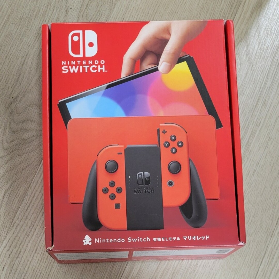 Nintendo Switch - 新品 Nintendo Switch 有機ELモデル マリオレッドの