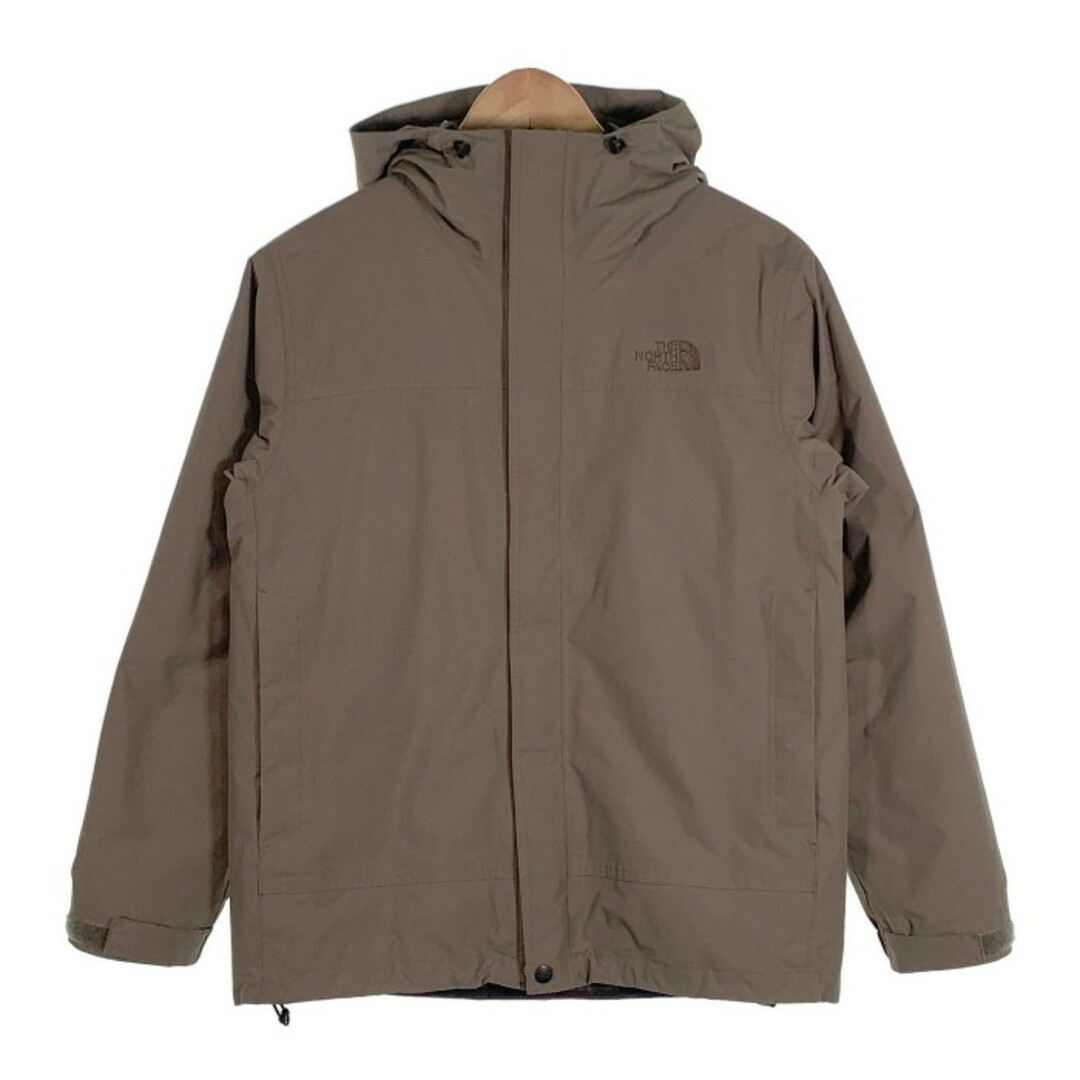 ナイロン100%中綿THE NORTH FACE ノースフェイス Cassius Triclimate Jacket カシウストリクライメートジャケット 中綿 プリマロフト オリーブ NP61735 Size S