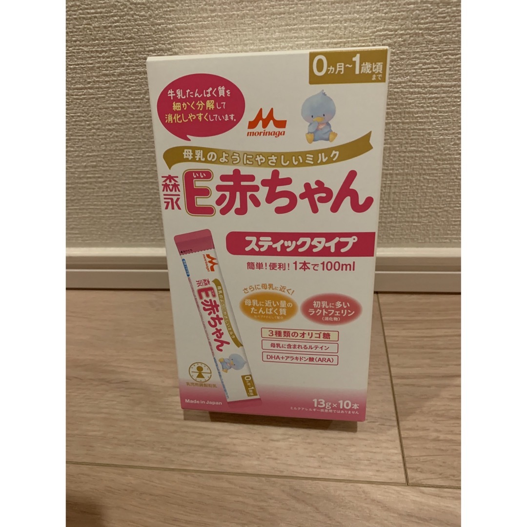 森永乳業(モリナガニュウギョウ)の森永Ｅ赤ちゃん スティック　10本セット キッズ/ベビー/マタニティの授乳/お食事用品(その他)の商品写真