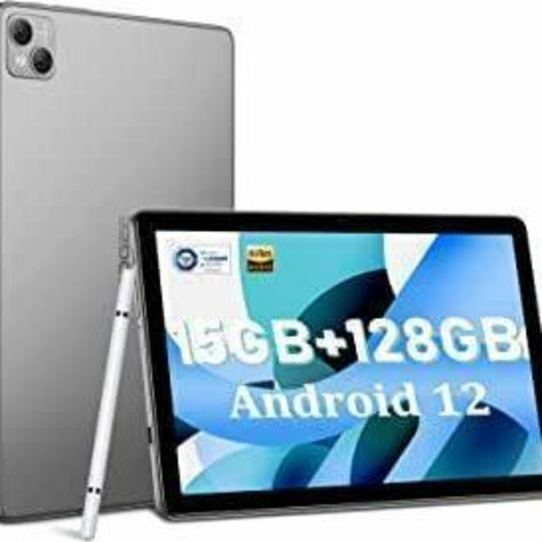 ✨タブレット Android12  10.1インチ 8GB+128GB+1TB✨PC/タブレット