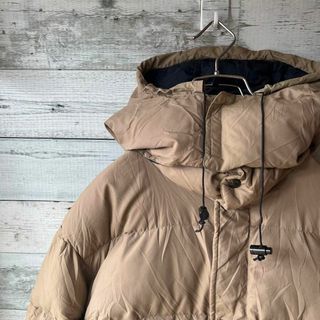 ノースフェイス(THE NORTH FACE) ダウンジャケット(メンズ)(ベージュ
