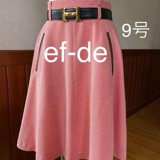 エフデ(ef-de)のef-de  フレアスカート(ひざ丈スカート)