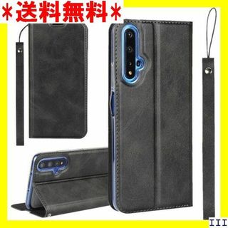 SN6 HUAWEI Nova 5T スマホ ケース ノバ た ブラック 770(モバイルケース/カバー)