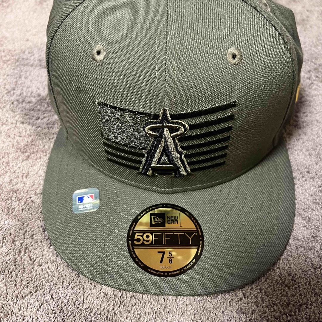 NEW ERA(ニューエラー)の新品 完売 NEW ERA ニューエラ LA ANGELS エン 7 5/8 メンズの帽子(キャップ)の商品写真