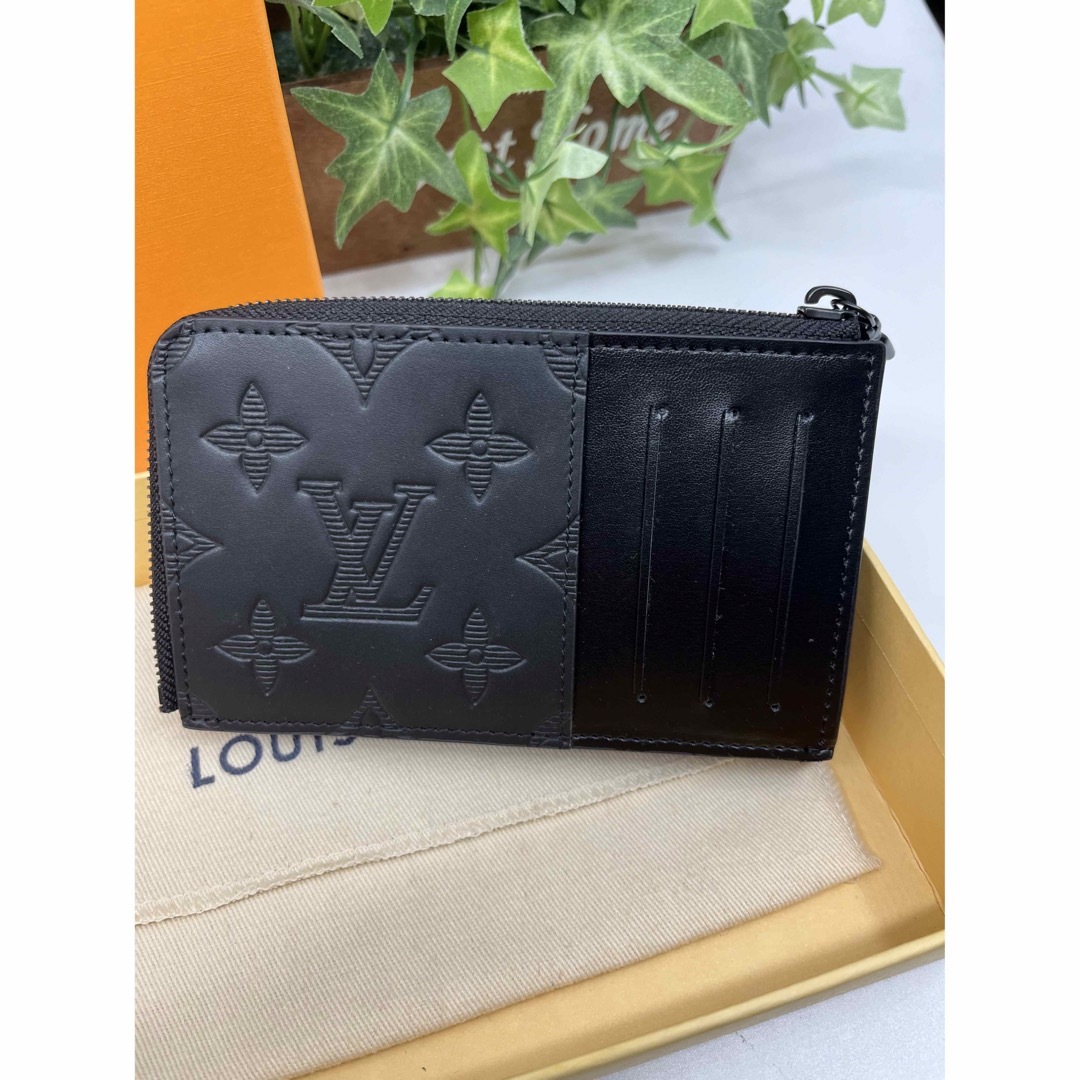 美品 LOUIS VUITTON ハイブリッド ウォレット モノグラム シャドウ