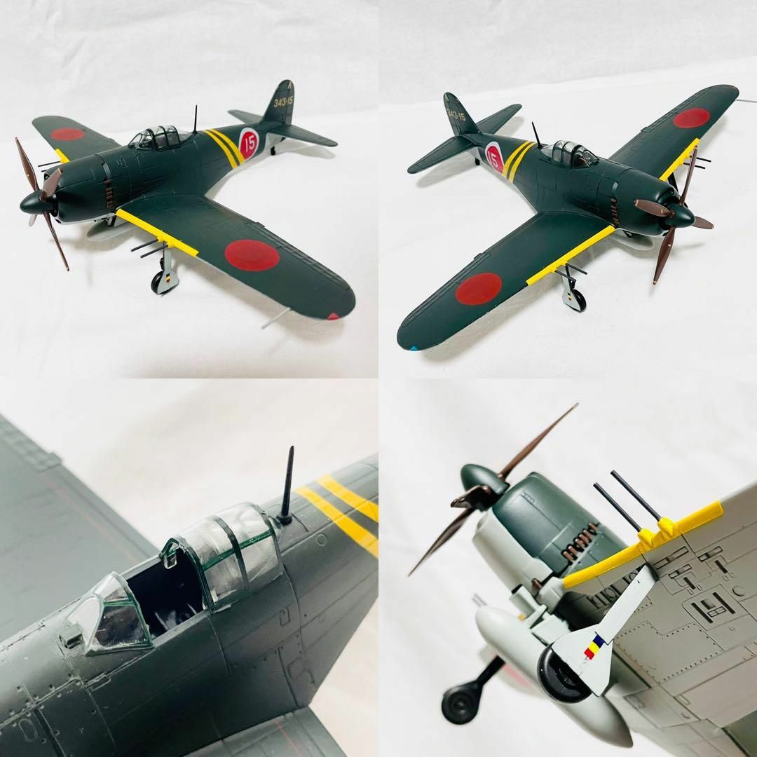 ダイキャスト  1/48 戦闘機 零戦 疾風 飛燕 雷電 紫電改 マルシン工業 エンタメ/ホビーのフィギュア(ミリタリー)の商品写真