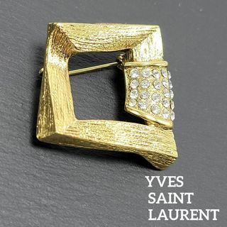 Yves Saint Laurent - 【美品】YSL ゴールド カラーストーン