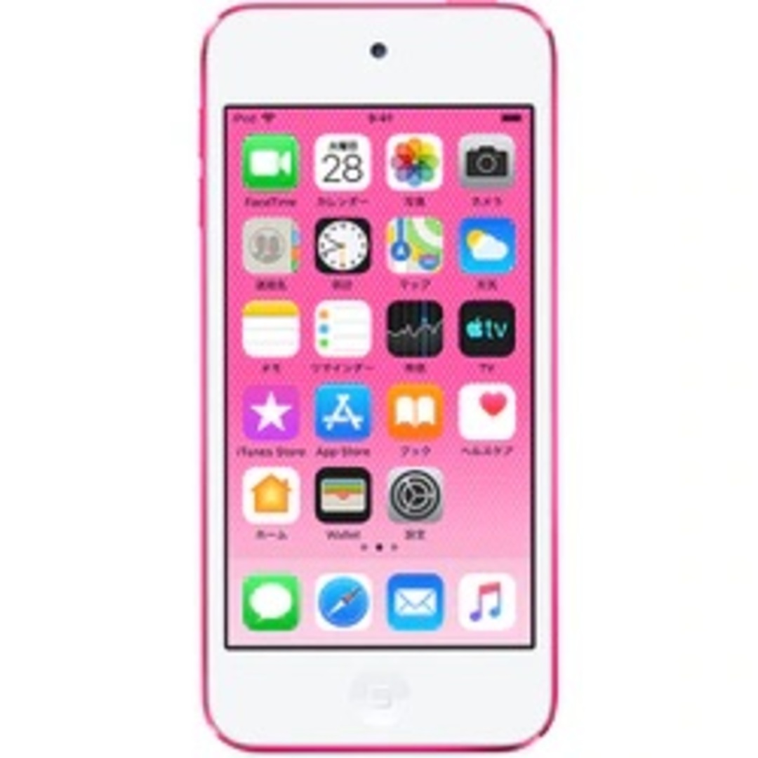 Apple(アップル)のiPod touch 第7世代2019モデル　32GB ピンク スマホ/家電/カメラのオーディオ機器(ポータブルプレーヤー)の商品写真